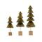 Hello Honey® Green Ombre Sisal Bottle Brush Tree with Wood Base
